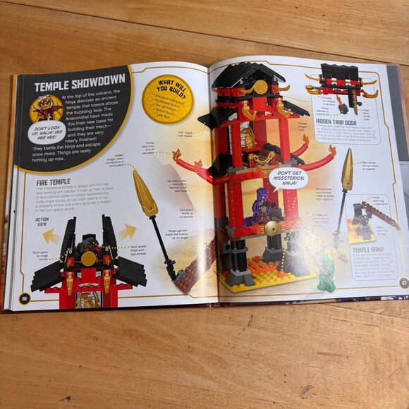 LEGO Ninjago Build Your Own Adventure by DK  Ages 6-9 Interactive BOOK ONLY - Picture 7 of 8